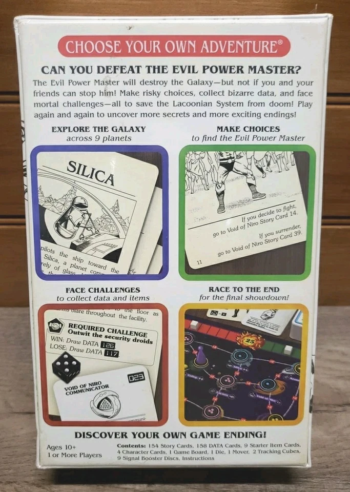 Choose Your Own Adventure-War With The Evil Power Master Board Game New Sealed - Image 3 of 4