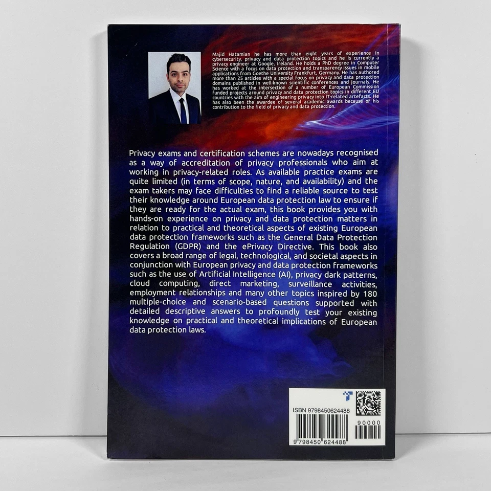 Collection of Practice Exams European Data Protection Law Majid Hatamian 2022 PB - Image 2 of 4