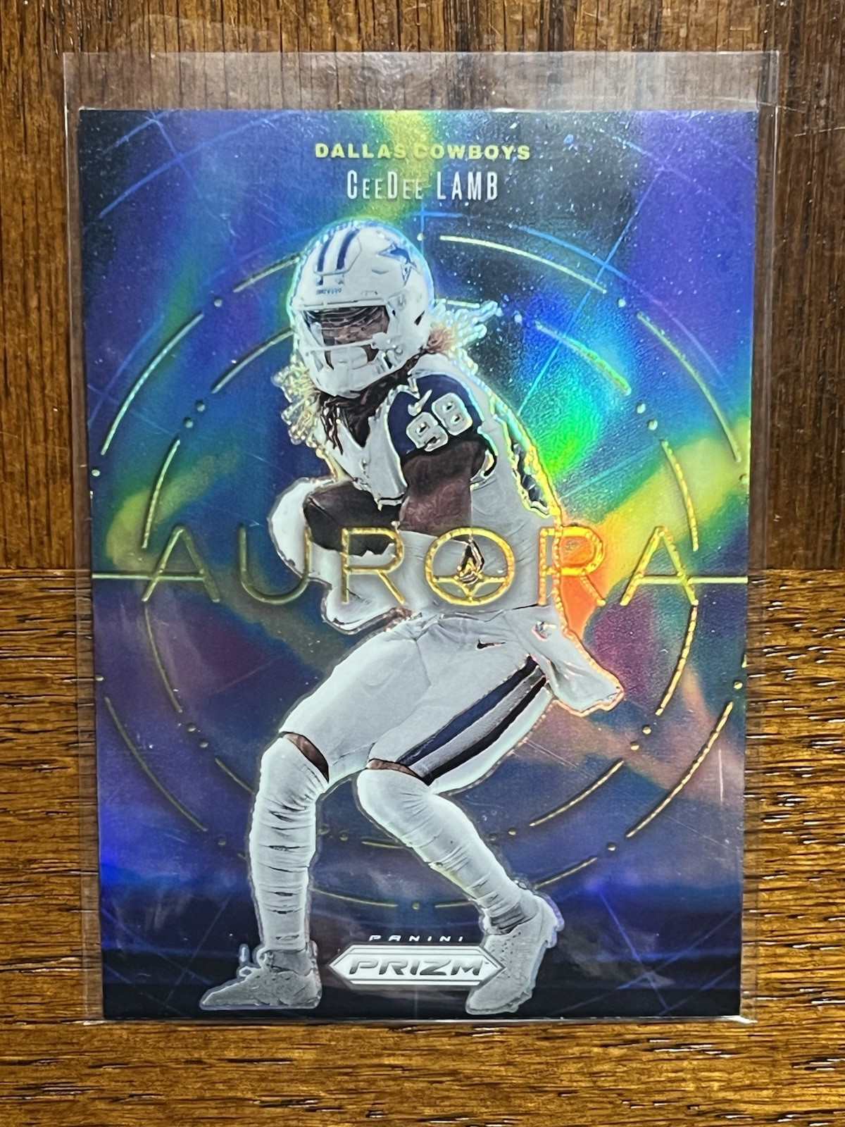 2024 Panini Prizm Aurora #2 CeeDee Lamb Cowboys SSP CASE HIT