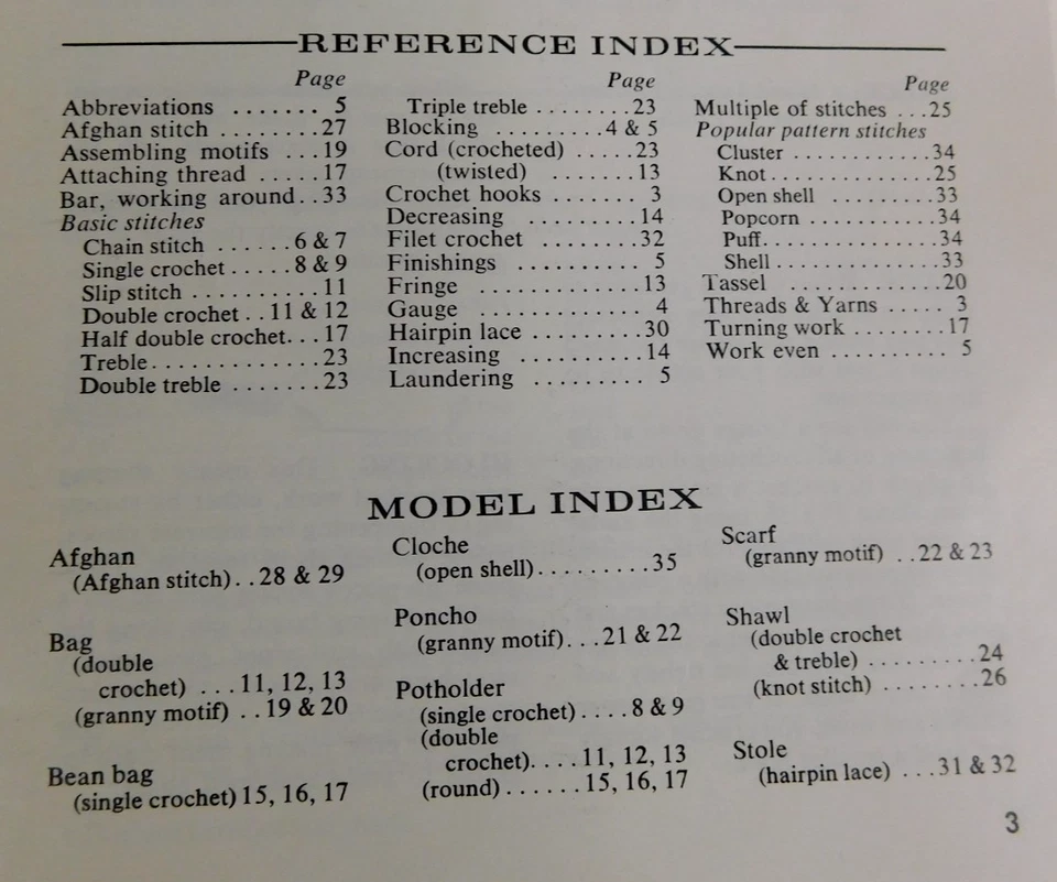 Learn To Crochet Coats & Clark 210-A Instructions & 13 Patterns - Image 3 of 4
