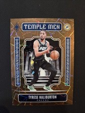2023-24 Panini Phoenix - Temple Men Tyrese Haliburton #8 Bronze Lazer /49