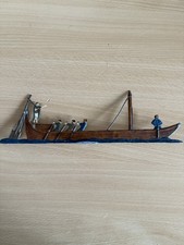 Zinnfigur Schiff Römisch Römer Flachfigur 