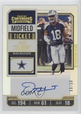 2023 Panini Contenders Veteran Midfield Ticket /50 Jalen Tolbert Auto 0fo5