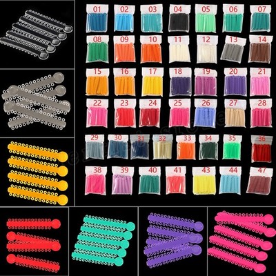 ental Kieferorthopädische elastische Ligaturbinder Gummibänder 1040pcs/pack