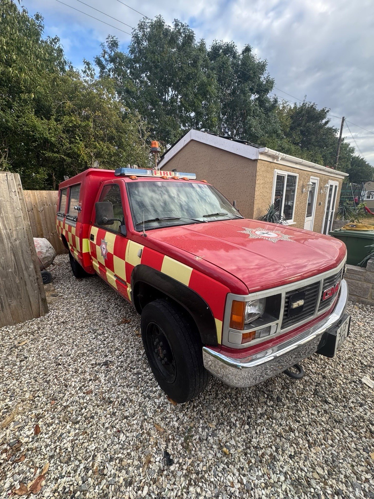 1994 GMC 6.2 V8 Diesel Rare Ex Fire Engine Pickup RHD Conversion
