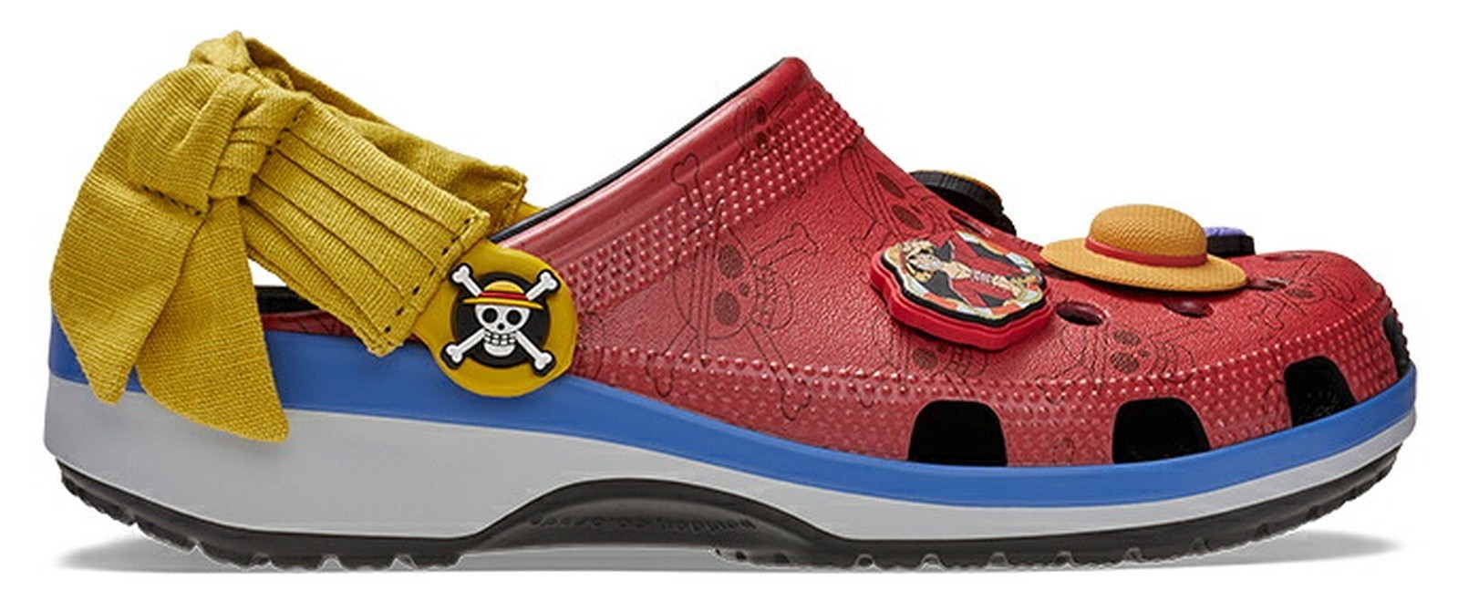 Crocs ONE PIECE Luffy Classic Clogs 212125-90H Unisex Casual Shoes Multi image 4
