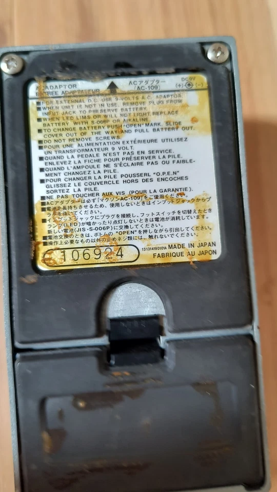 Pedal de guitarra Maxon AF-01 Auto Filter Wah años 80 JAPÓN Foto 2 de 4