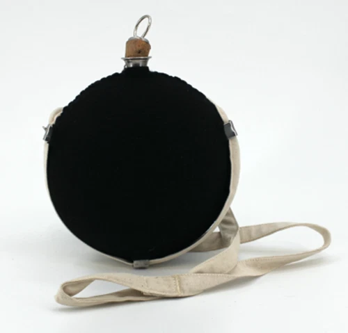 Dark Blue Civil War Smooth Side Canteen - Discounted