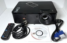 ViewSonic PJD51234 DLP Projector Works Great Has All Original Parts And Box