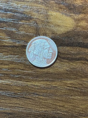 1 GRAM (g) .999 fine silver Round (BUFFALO NICKEL/INDIAN) Design FREE SHIPPING!