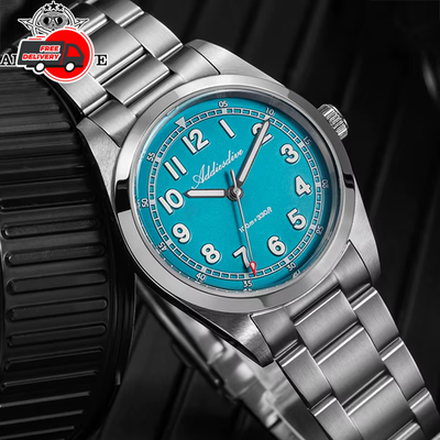 ADDIESDIVE AD2521 Men's Luxury Quartz Watch 37mm Sapphire Crystal