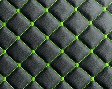 Diamond Pattern Stitch Jdm Vip Car Interior Material 1 Yard X 1.5 Yards
