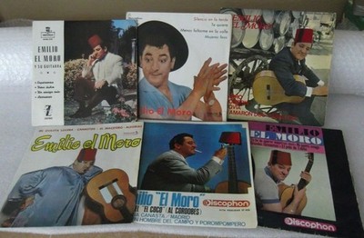 Vintage 11 Vinilos  EP y Singles  P. Martinez Sória, Emilio el Moro Hnos. Calatr
