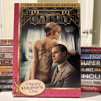 The Great Gatsby DVD 2013 Two Disc Special Edition Leonardo Decaprio Drama Film