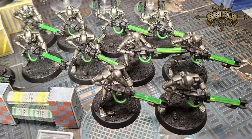 Necron Army, Pro-painted to Battle Ready/Table Top Standard - Image 4 of 4