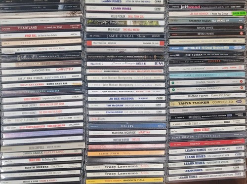 $1 COUNTRY Music CD LOT Pick & Choose FLAT RATE SHIPPING $5.97 NO LIMIT!