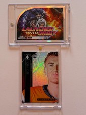 2 Bo Nix Rookie Cards. Totally Certified and Topps Chrome LIO Holos.