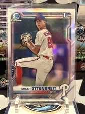 2021 Bowman Draft Chrome Micah Ottenbreit 1st Bowman Refractor #BDC-170 14G