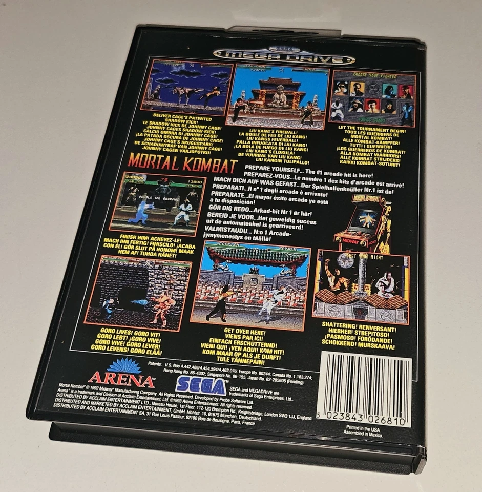 Mortal Kombat - Sega Mega Drive - PAL - Complete - MINT - Image 2 of 4