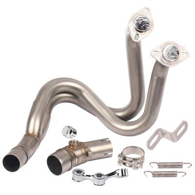 For Kawasaki Ninja 650 Z650 Slip on Exhaust Header Front Link Pipe System