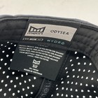 Melin Hydro Odyssey Stacked Hat Black Size Classic Snapback HAS DEFECT AS IS NWT — photo 4
