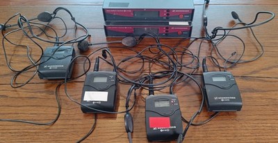 Sennheiser Funk Headset Sender & Empfänger / EW100 & EM100