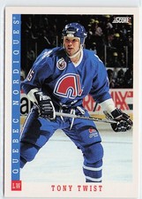 1993-94 Score #400 Tony Twist Quebec Nordiques