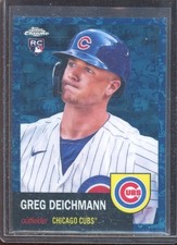 Greg Deichmann 2022 Topps Chrome Platinum Toile White/Blue Refractor #112 34/199