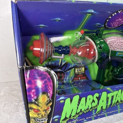 NOS MARS ATTACKS Martian Brain Disintegrator Gun 1996 NIB | NEW