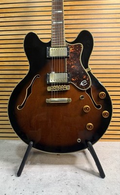 Epiphone Sheraton II Semi-Hollow Guitar Vintage Sunburst - Korea 1992