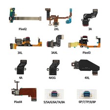 Charging Port Flex Cable For Google Pixel 3/2XL/3XL/3A/3AXL/4/4XL/4A/5/5A/6/7/8