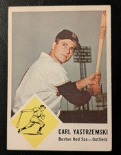 1963 Fleer - Carl Yastrzemski (#8)  Boston Red Sox