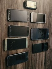 Lot of 8 Samsung Galaxy Phones Parts Only