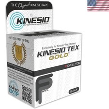 Tex Gold Athletic Tape - Hypoallergenic Black 2in x 16.4ft for Injuries 5.20 per gallon