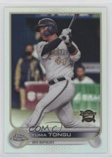 2022 Topps Chrome NPB Nippon Professional Baseball Refractor Yuma Tongu #81 0b3