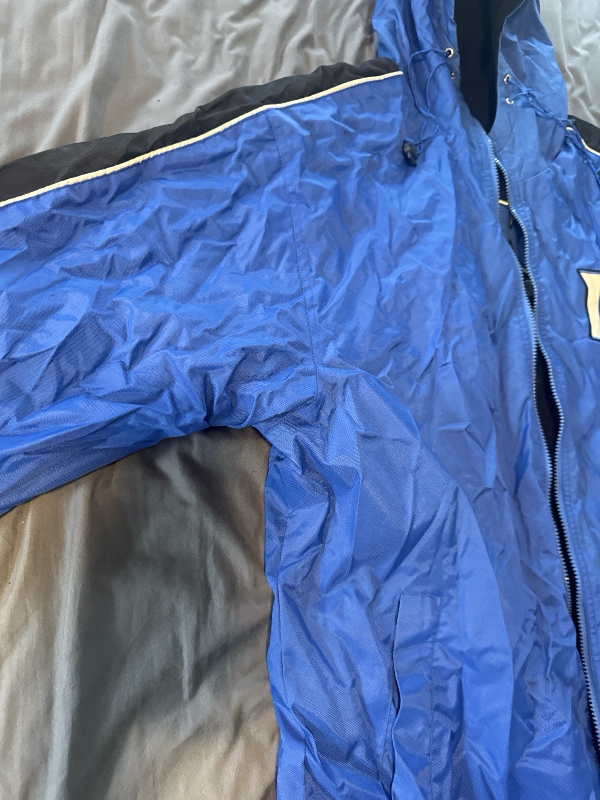 Vtg 1990’s Duke University 2n1 Reversible Colosseum Jacket Coat 2XL Blue Devils image 4