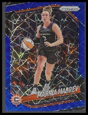 2025 Panini Prizm WNBA #18 Marina Mabrey Blue Velocity Prizms