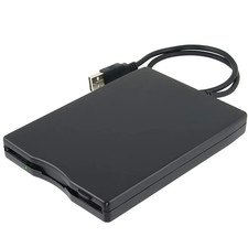USB Floppy Disk Reader Drive 3.5" External Port1.44 MB FDD Drive for Mac Windows