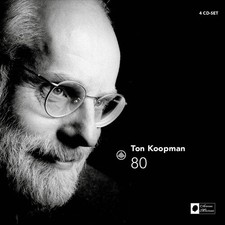 Ton Koopman - Ton Koopman 80 (4 CD-Set) [New CD]