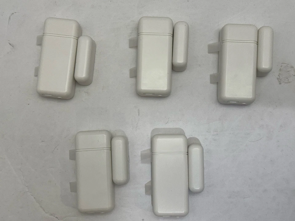 LOTE de 5 sensores de ventana de puerta inalámbricos Qolsys QS1135-840 Mini DW-S totalmente nuevos línea S Foto 2 de 4