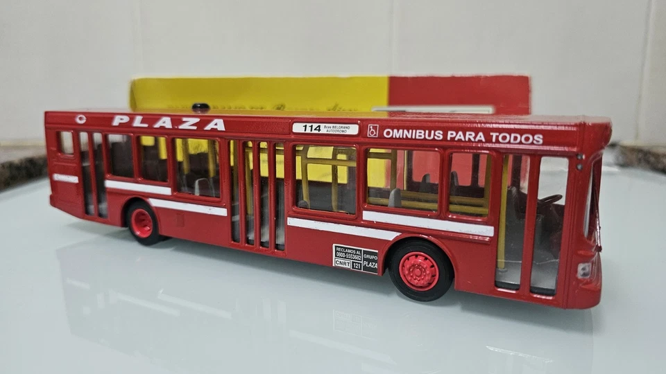 Buby Argentina Bus Urbano de Buenos Aires PLAZA. Escala 1:50. Ver Fotos. - Imagen 4 de 4