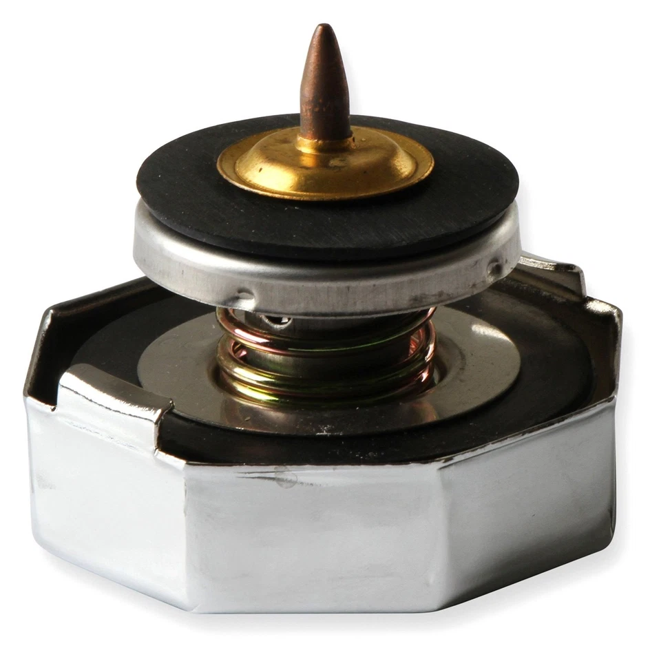 For Chevy Bel Air 58-63 Mr. Gasket Thermocap Red Engine Coolant Radiator Cap Foto 3 de 4