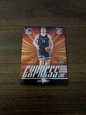 2024-25 Panini Donruss Optic Zach Edey Express Lane Rookie Insert Grizzlies