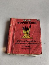 📘Fix und Foxi📘 Super Mini Heft Baron Schauerlich 6 Kapitel Sehr Selten👌🏻  