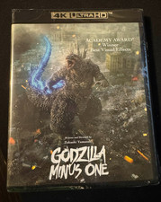 GODZILLA MINUS ONE 4K UHD  Bonus Blu-ray NEW