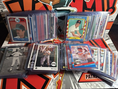 #ad #ad Will Clark 80 Card Lot Vintage Oddball Base PREMIUM PARALLEL Insert RC $299.99