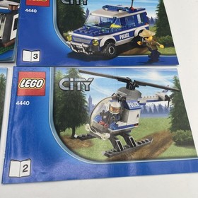 Lego City 4440 Forest Police Station Instruction Manual Booklets 1, 2, 3, 4, & 5