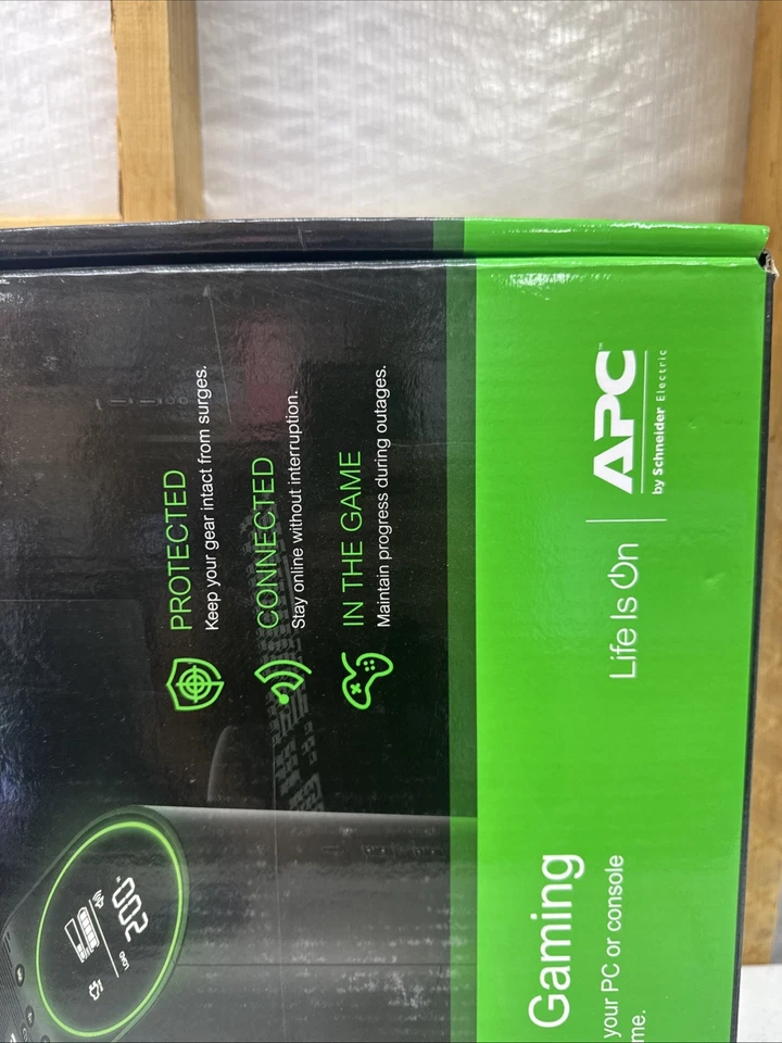 1500VA, 120V APC Back-UPS Pro Gaming with Pure Sinewave, RGB Reactor Circle, ... - Image 3 of 4