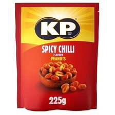 Kp Chilli Peanuts 225g Free & Fast Postage