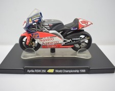 Modellini moto Valentino Rossi scala 1:18 APRILIA RSW 250 gp motor bike 1998 ,